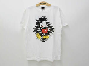 ジェロニモ ミッキーマウス Mickey Mouse Tシャツ G1621010 geronimo 半袖tee 白 (XL) 多少汚れ 50%オフ (半額) 即決価格 新品