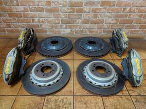 AP RACING Brake Kits【BMW E92 M3】前後Set １台分（フロント CP5555 6POT 368×36）（リア CP6602 4POT 350×26）中古品 