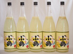 すっぱドライ サワー専用 ゆずレモン 25度 小鶴醸造(鹿児島県)1800ml×5