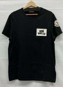 MONCLER モンクレール　Tシャツ 半袖　ブラック ワッペン　サイズ2