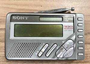 ☆ジャンク☆SONY ソニー SRF-DR2V FM/AMコンパクトラジオ　