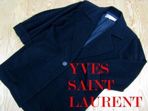 ★イヴサンローラン Yves Saint Laurent★レディース デザインウールチェスターコート★R61124010B