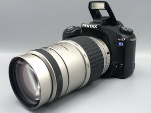 最終出品！　PENTAX *ist DS2 SMC PENTAX-FA 1:4.7-5.8 100-300mm デジタル一眼レフカメラ セット■現状品