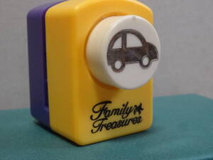 USED クラフトパンチ　車・Car　シルエットパンチ　Family Treasures ファミリー・トレジャー　レア　輸入品