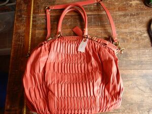 女性　ブラウン　ハンドバッグ012702 COACH コーチ　W36X32X12CM A1482-F28542 茶BROWN レディース