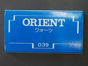 オリエント ORIENT オールド クォーツ 腕時計用 取扱説明書 Cal: D39