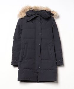 「CANADA GOOSE」 ダウンコート S ネイビー レディース