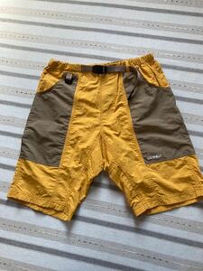 別注 GRAMICCI×DUFFER GEAR SHORT-PANTS グラミチ×ダファー ギアショーツパンツ マスタード×ベージュ sizeM GMP-19S867