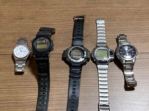 1634●メンズ腕時計　カシオ　CASIO　まとめて5点　※ジャンク品