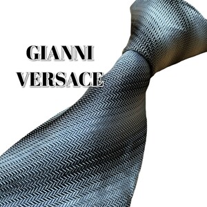 ★GIANNI VERSACE★　ジャンニベルサーチ　グレー系　イタリア製