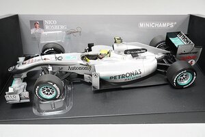 ミニチャンプス PMA 1/18 メルセデス GP N.ロズベルグ F1 チーム MGP W01 2010 #4 110100004