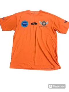 KTM wac レーシング オレンジTシャツ Malaysia 2008 古着