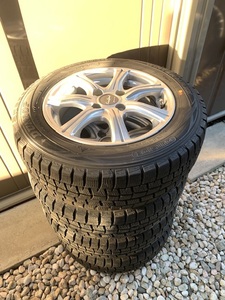 175/65R14 ダンロップWINTERMAXX 2019年製　バリ山　PCD100 4穴 14×5.5J ＋45 美品