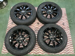 GB3/4 フリード E12ノート デミオ DJ 15インチ　 スタッドレスタイヤホイール 185/65R15 2020年式 4本セット