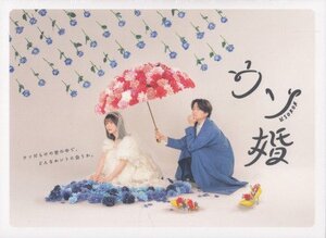 ◆新品DVD★『ウソ婚　DVD-BOX』山口健人 木村真人 菊池風磨 長濱ねる 渡辺翔太 トリンドル玲奈 織田梨沙 黒羽麻璃央 岩本裕司★1円