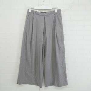 ◇ green label relaxing グリーンレーベルリラクシング UNITED ARROWS パンツ サイズ38 グレー系 レディース P