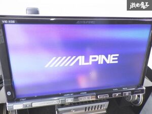 動作確認済み！！ALPINE アルパイン HDDナビ カーナビ CD DVD 地デジ SD VIE-X08 2009年地図 即納 棚20M