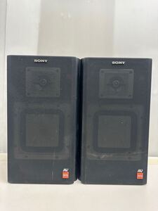 EM◎ 動作未確認 SONY speaker system APM-20AV ソニー AV スピーカー ペア APM スピーカー本体 オーディオ機器 家電