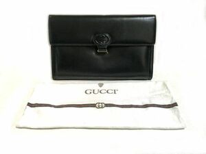 GUCCI グッチ オールドグッチ ヴィンテージ クラッチ 中古 保存袋付