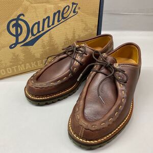 SU■② Danner ダナー チロリアンシューズ 外箱付き D6201 茶 ブラウン系 US7/25cm レザー 本革 ビブラムソール 革靴 ブーツ シューズ