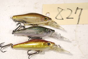 メガバス　MEGABASS　スモルト　SMOLT　３個　セット　８２７