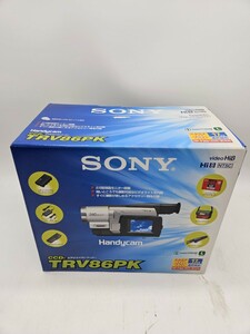 レア物【新品未使用品】SONY Hi8 デジタルビデオカメラ レコーダー Handycam CCD-TRV86PKソニー ハンディカム video 再生機　ダビング