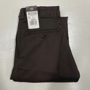 W30 濃茶 新品 874 ディッキーズ DICKIES オリジナル 874 USA MODEL ワークパンツ 1