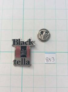 フランスヴィンテージピンバッチ853Black tella