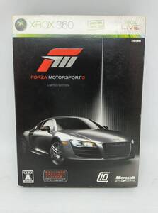 [起動確認済] XBOX360 FORZA MOTORSPORT 3 Limited Edition　【S1216】