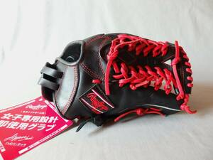 新品◆Rawlings HYPER TECH R2G ソフトボール/野球 グローブ◆11.75inch/BLACK2◆プロ野球/NPB/セリーグ/パリーグ/草野球/キャッチボール