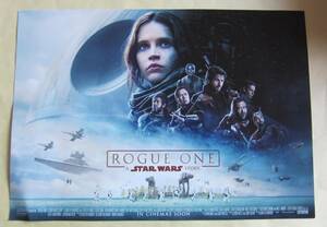 『ローグ・ワン／スター・ウォーズ ストーリー』　IMAX入場特典非売品　B4サイズポスター　　Star Wars 