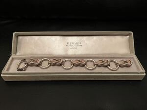 50-60s 初期 Vintage HERMES オーディエンヌ ブレスレット エルメス シルバー