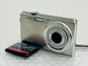 I♪ 動作品 CASIO カシオ EXILIM エクシリム EX-ZS12 コンパクト デジタルカメラ デジカメ シルバー f=4.6-23.0mm 