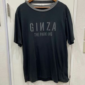 THE PARK・ING GINZA パーキング 藤原ヒロシ 半袖 Tシャツ 黒 ブラック XL