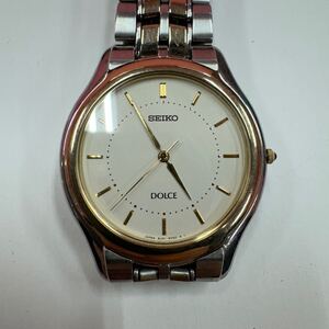 SEIKO セイコー DOLCE ドルチェ クオーツ ゴールド 腕時計 不動品　3J41-6030