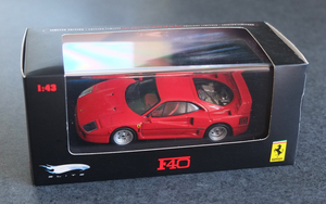 @@@ 1/43 ホットウィール ELITE フェラーリ F40 美品！（大変細かい造形です）FERRARI