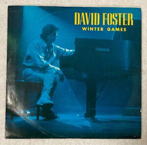 レア 7インチ デヴィッド・フォスター Winter Games / Piano Concerto In G David Foster ATLANTIC 7-89140