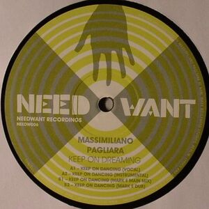 新品未使用 Massimiliano Pagliara / Keep On Dreaming -Mark E Remix- 12inchレコード　 (0651)