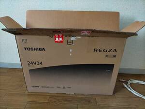 TOSHIBA REGZA 24V34 [24インチ]　美品　２０２３年２月新品購入の当方のワンオーナー品