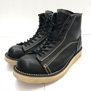 【中古】Danner ワークブーツ D-4005 サイズ8 ダナー ブラック[240091337820]