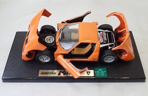 ◎ Miura ミウラ ANSON製 ランボルギーニ オレンジ アンソン Lamborghini 1/18スケール ミニカー モデルカー 模型 1円スタート