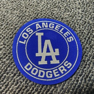 新品　アイロンワッペン　パッチ　野球　 Los Angeles Dodgers 大谷翔平　山本由伸　ブルー　ロサンゼルス　ドジャース　LA　ワッペン