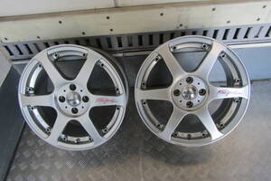 ５次元　ファイアーボール　5ZIGEN FIRE BALL　16×7J　ET33　PCD100 2本　②　絶版　JDM MR-S.シビック.インテ