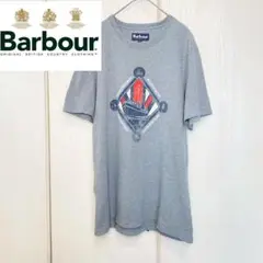 【美品】 Barbour プリント Tee