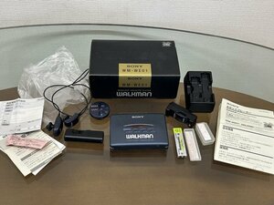 #綺麗【SONY WALKMAN ソニー ウォークマン WM-WE01 ステレオ カセットプレーヤー 20th アニバーサリー 付属品あり 現状品】P09305