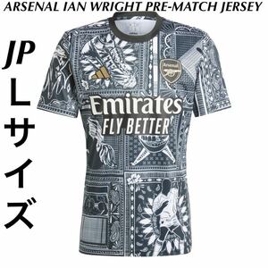 正規品新品☆アーセナルFC23/24プレマッチシャツ イアン・ライト☆Lサイズ☆ARSENAL IAN WRIGHT PRE-MATCH JERSEY☆adidasアディダス