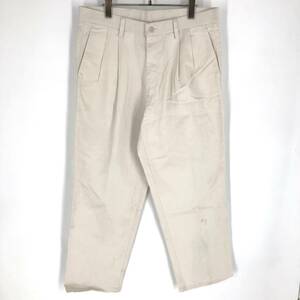 W34 L31 DOCKERS パンツ チノパン アイボリー リユース ultrampa bm0305