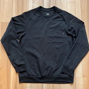 THE NORTH FACE ノースフェイス ロングスリーブ エアリー リラックスティー L/S Airy Relax Tee NT11967 Tシャツ M ブラック 長袖