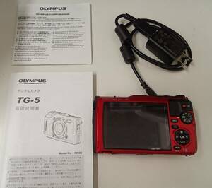 NO2380　OLYMPUS　Tough　TG-5　RED