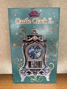 新品未使用 Castle CLOCK(キャッスルクロック) ディズニープリンセス ジャスミン 置時計(壁時計も可) 送料920円